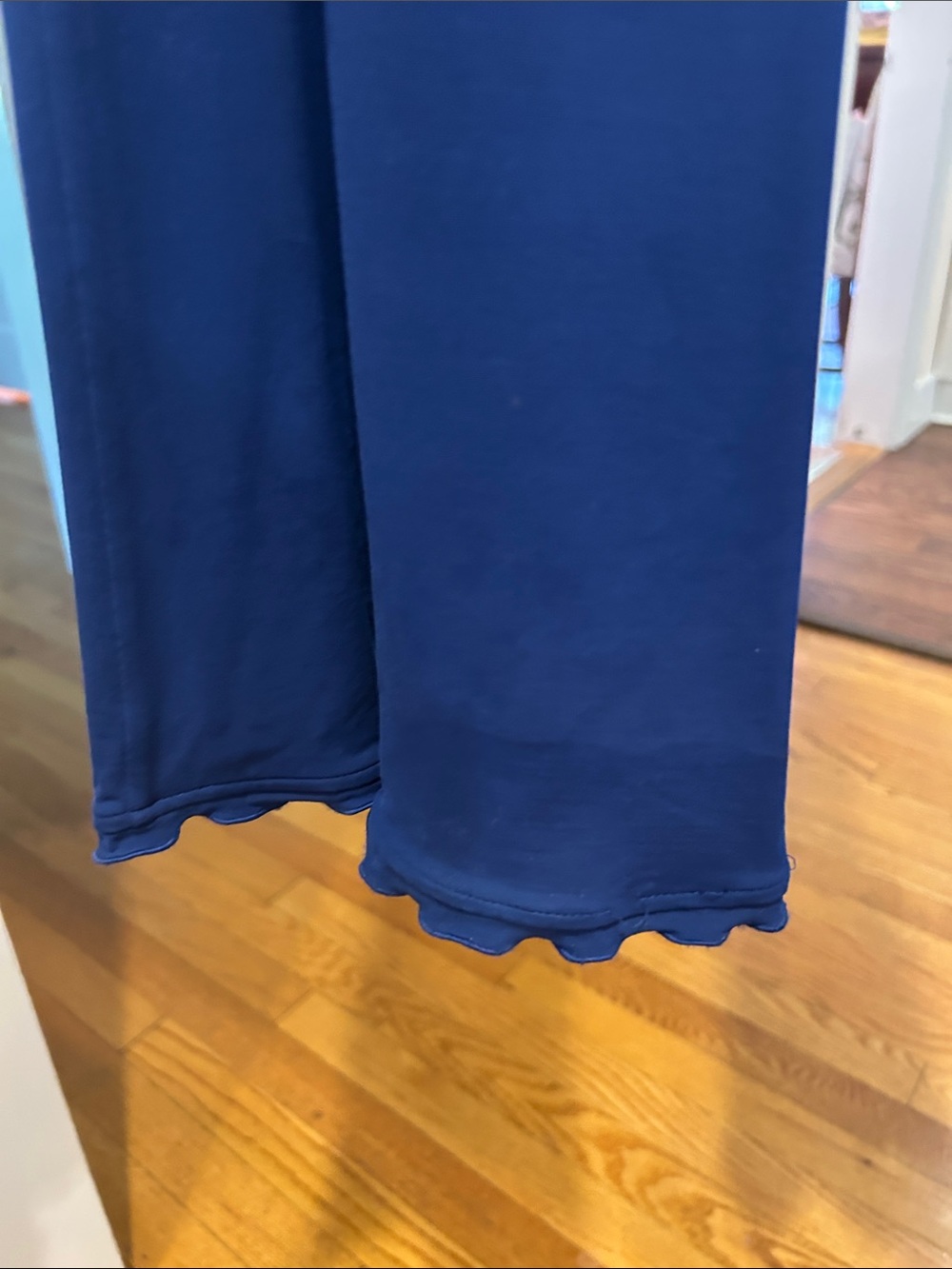 Stella McCartney Deep Blue Flared Pants - Picture 6 of 10